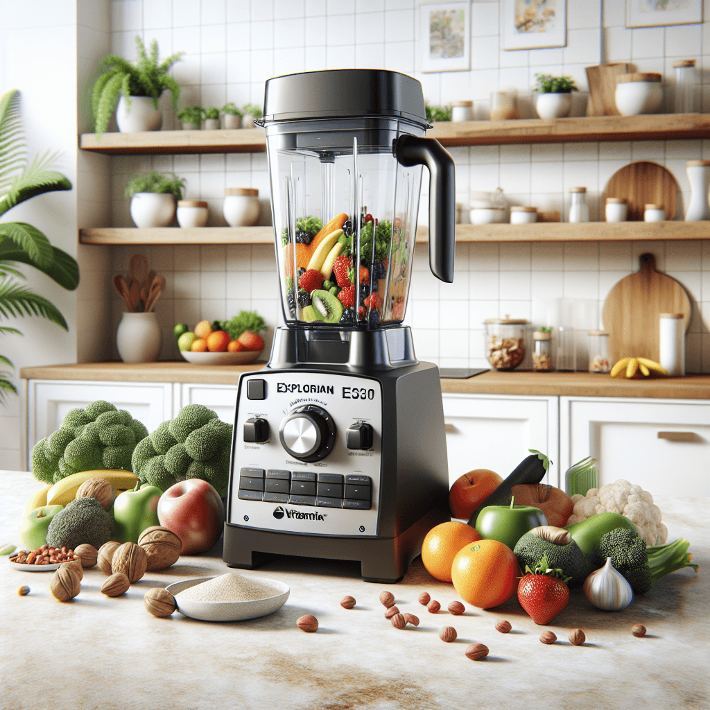 Objavte silu a všestrannosť mixéra Explorian E320 Vitamix, ideálneho pomocníka na prípravu zdravých pokrmov v každej domácnosti.