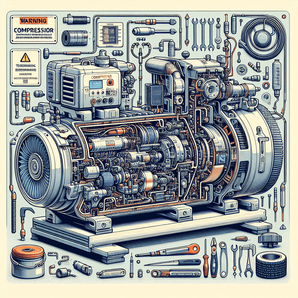 Opravy kompresorov sú kľúčové pre správnu prevádzku. Zabraňujú poruchám, znižujú náklady a predlžujú životnosť zariadenia.