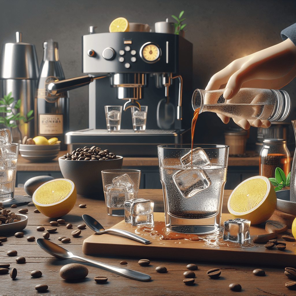 ako pripraviť espresso tonic doma?