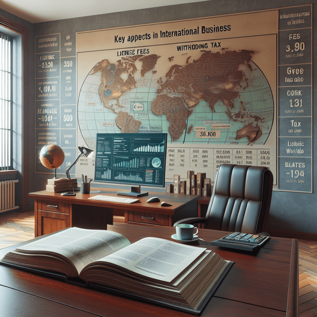 Zjistěte, jak optimalizovat licenční poplatky a srážkovou daň při expanze do zahraničí. Důležité informace pro podnikatele!