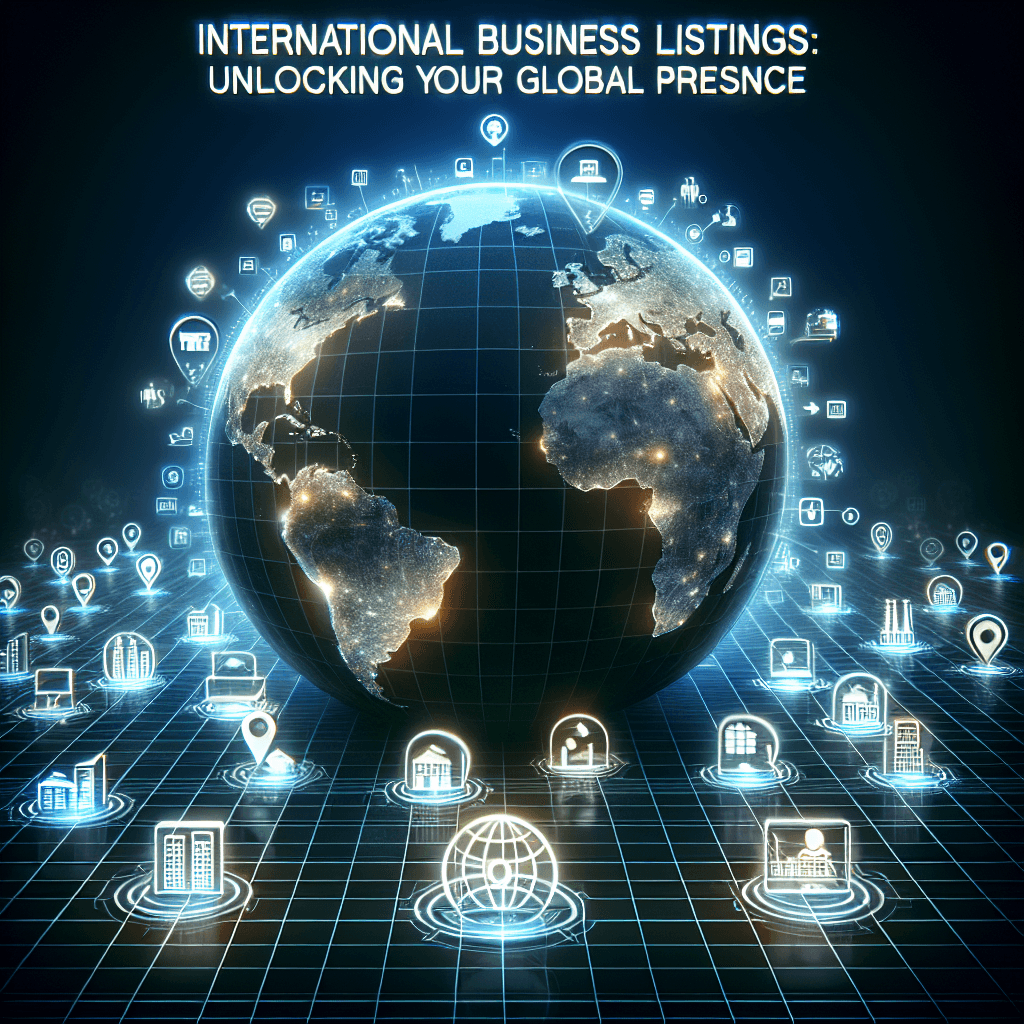 Boost your global presence with international business listings. Improve visibility, credibility, and access a wider customer base today!